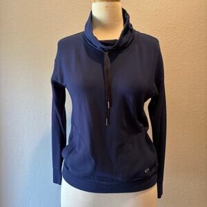VINEYARD VINES Pullover Sweater Women’s Navy Blue Sz S Cozy Sporty Streetwear